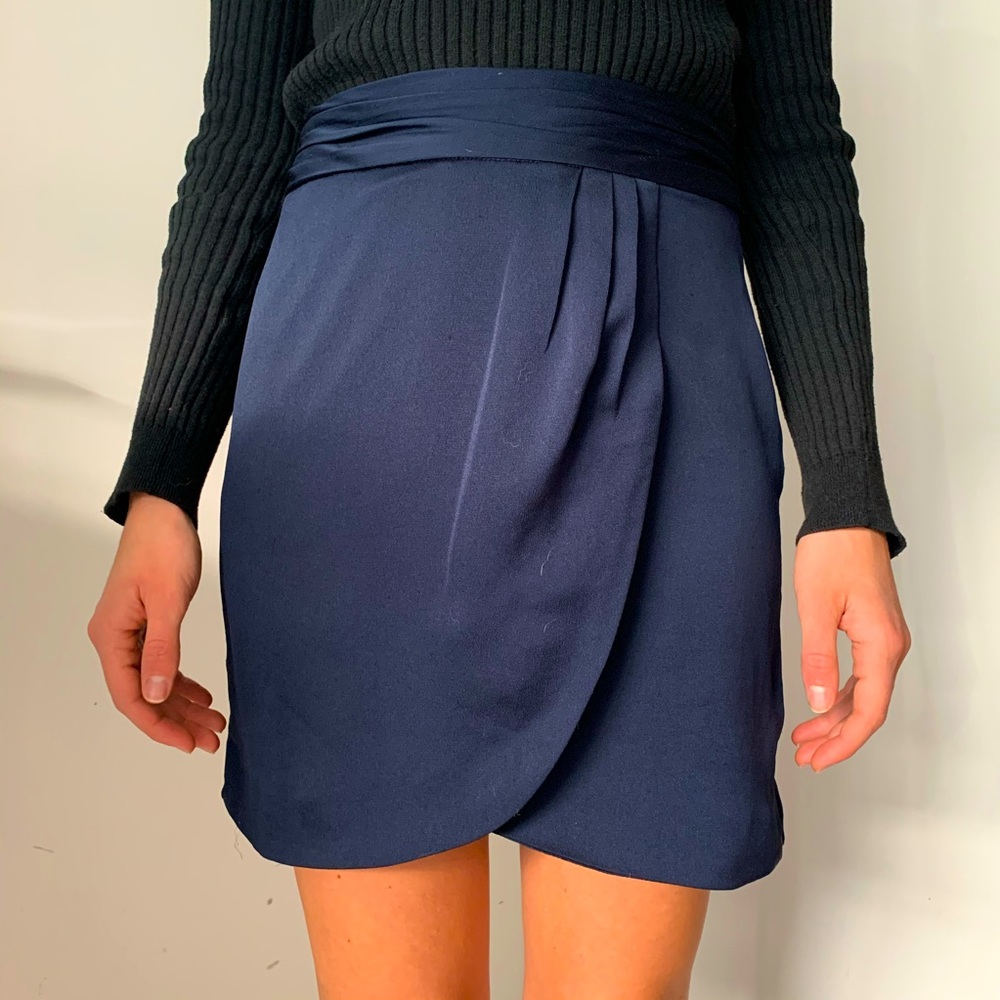 Banana Republic Navy Skirt